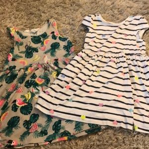 Two summer dresses gentle worn